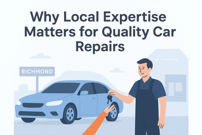 why choose local panel beaters in Richmond