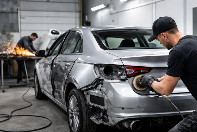 complete smash repair process